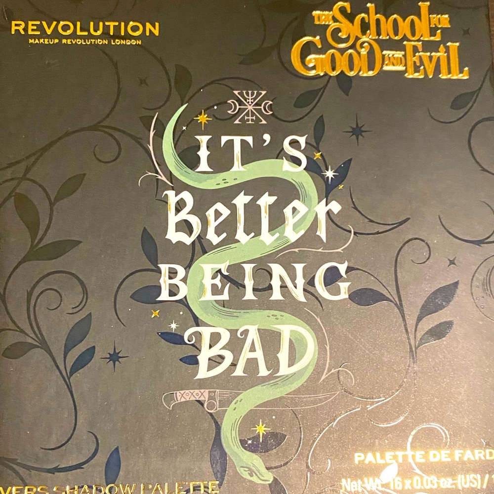 ITS BETTER BEING BAD PLATTE. Netflix “The school for good and evil” brand new!